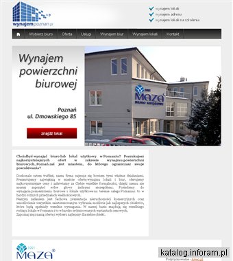 Wynajem powierzchni biurowych