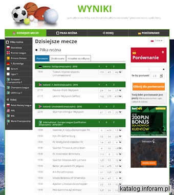 Porównanie kursów 24 firm bukmacherskich