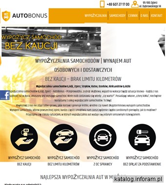 Wynajem samochodów w Łodzi