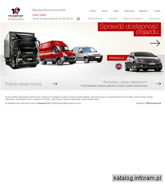 TRANSPOST wynajem aut Poznań