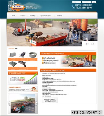 Ryszard Szczepański Wyroby Betonowe - producent materiałów budowlanych