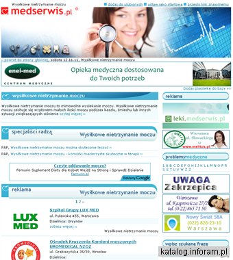 Wysiłkowe nietrzymanie moczu