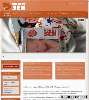 Płyta CD Dobry Sen na kolke, płacz i ząbkowanie niemowlaków