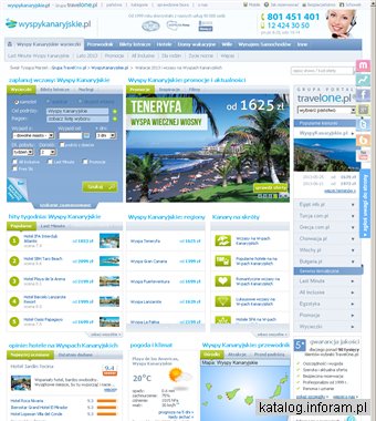 Wczasy na Wyspach Kanaryjskich - wszystkie oferty last minute, promocje tylko na WyspyKanaryjskie.pl