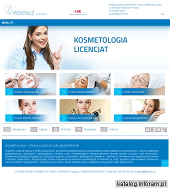 Kosmetologia - Wyższa Szkoła Kosmetyki i Nauk o Zdrowiu