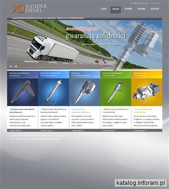 XANDER DIESEL regeneracja pompowtryskiwaczy