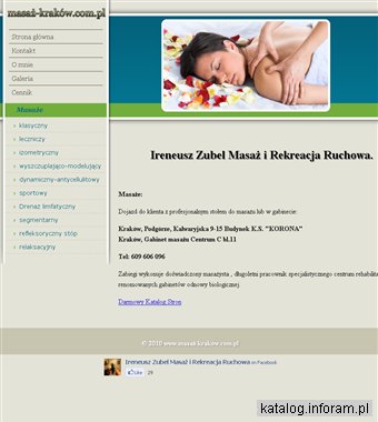Ireneusz Zubel Masaż i Rekreacja Ruchowa