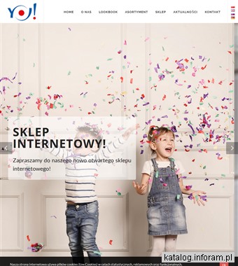 Producent ubranek dla dzieci - yoclub.pl