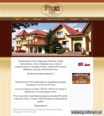 YUCA S.C. E.P.M. BURZYŃSCY sala weselna Łódź