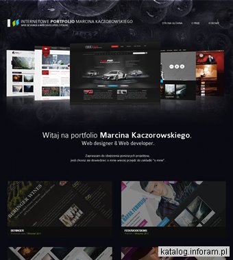 Marcin Kaczorowski - Projektowanie stron internetowych, webdesigner, grafik komputerowy