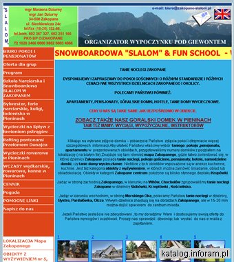 Tanie noclegi Zakopane