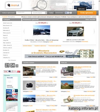 Zakopiak.pl - Zakopiański Serwis Ogłoszeniowy