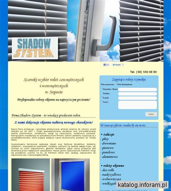 Shadow System - rolety zewnętrzne