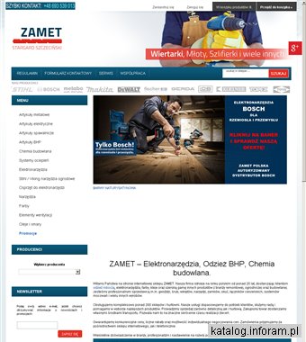 ZAMET POLSKA śnieżka barwy natury Szczecin