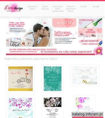 Zaproszenia Laris Design
