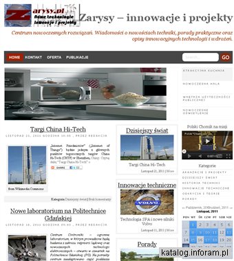 Zarysy - innowacje i projekty