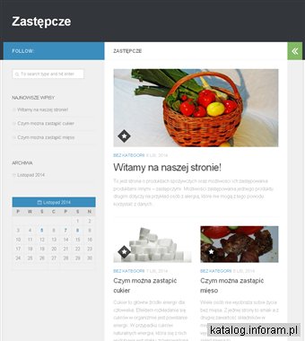 Zastepcze produkty spożywcze