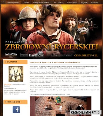 Zbrojownia Rycerska - Atrakcja Turystyczna Podkarpacia