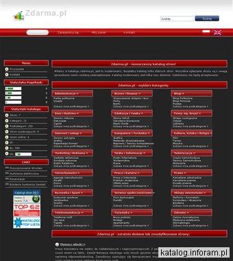 Katalogowanie stron - Zdarma