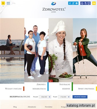 Hotel Łeba - zdrowotel.pl