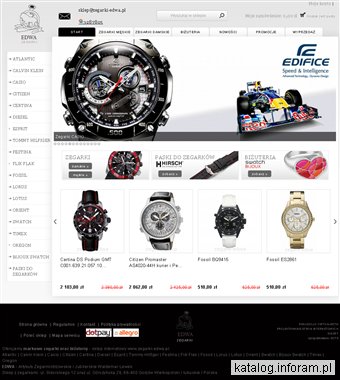 Zegarki EDWA