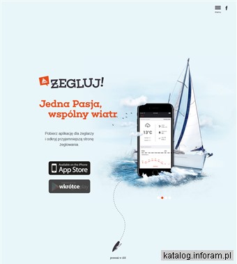 Aplikacja Żegluj z mapą jezior