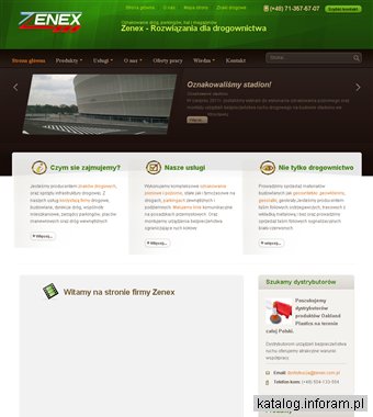 Zenex - sprzedaż znaków drogowych