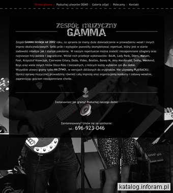 Zespół muzyczny GAMMA - muzyka tylko na żywo