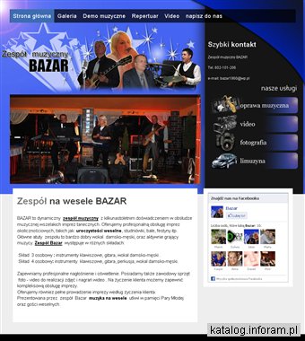 Zespół na wesele Bazar