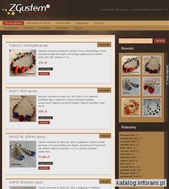 ZGustem.pl - oryginalna biżuteria artystyczna