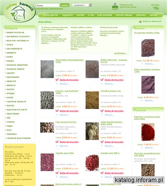 ZIELONY KARMNIK zielona kawa