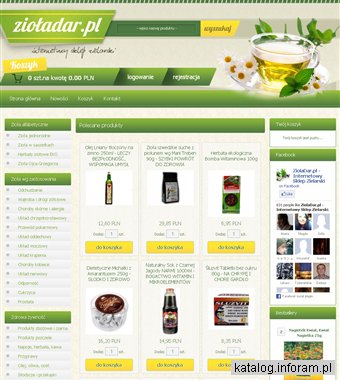 Sklep z ziołami