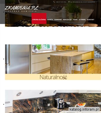 Kominki marmurowe - zkamienia.pl