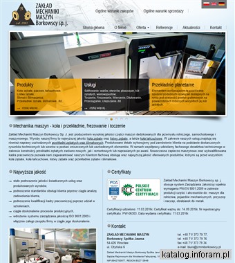 Borkowscy producent kół zębatych