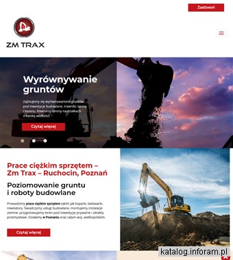 Niwelacja terenu Poznań zmtraxwrzesnia.pl