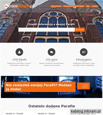 Znajdź swoją Parafie