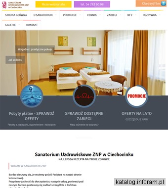 Ciechocinek - Sanatorium Uzdrowiskowe ZNP