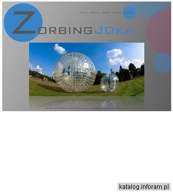 Zorbing Śląsk