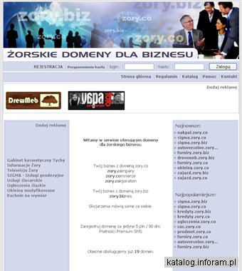 Żorskie domeny dla biznesu.