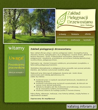 Wycinka i pielęgnacja drzew Warszawa, pielęgnacja zieleni Jerzy Chałupka