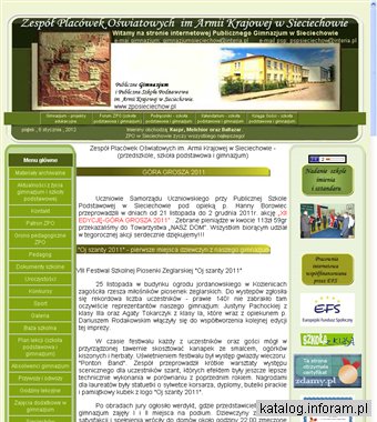 Gimnazjum w ZPO im. Armii Krajowej w Sieciechowie