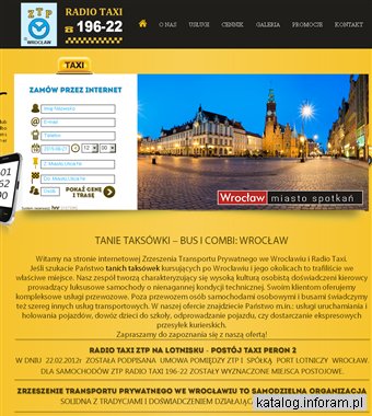 ZTP tanie taxi Wrocław