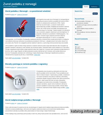 Norwegia zwrot podatku