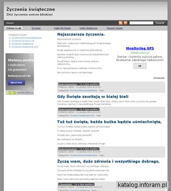 Życzenia świąteczne