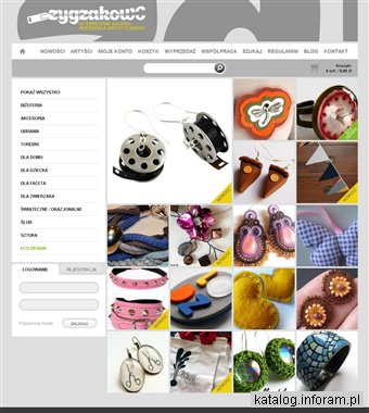 Zygzakowo.pl Internetowa Galeria Rękodzieła Artystycznego