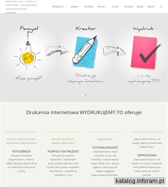 WYDRUKUJEMY.TO - fotoobrazy fotokalendarze