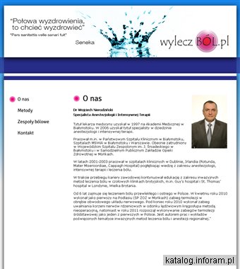 Prywatna praktyka lekarska leczenie bólu kręgosłupa