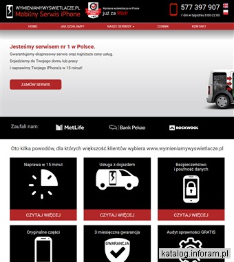 Wymiana wyświetlacza Iphone Warszawa