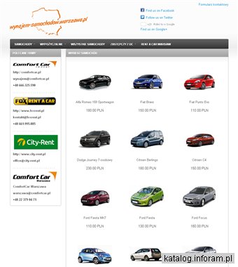 Wynajem samochodów Warszawa