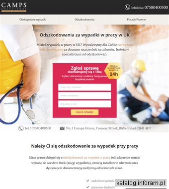 Wypadekprzypracy.co.uk - Odszkodowanie za wypadek na budowie